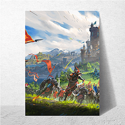Albion Online Gather Craft Conquer Tee Albion Online Posters