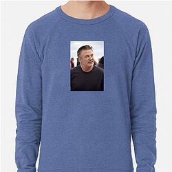 Alec Baldwin has a notable presence in film and TV Alec Baldwin Sweatshirts