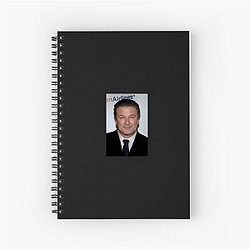 Alec Baldwin starred in the film The Hunt for Red October Alec Baldwin Notebook