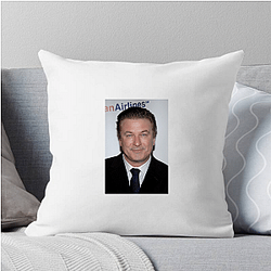Alec Baldwin starred in the film The Hunt for Red October Alec Baldwin Pillows Cover