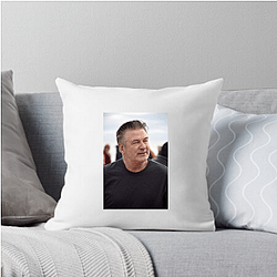 Alec Baldwin has a notable presence in film and TV Alec Baldwin Pillows Cover
