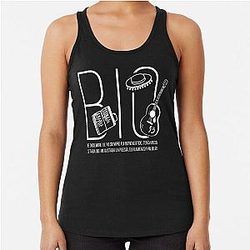 Alejandro Sanz Racerback Tank Top