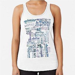 Alejandro Sanz Racerback Tank Top