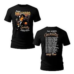 Cosa Nuestra Concert Merch Tour PM2503 Alejandro Sanz T-Shirts