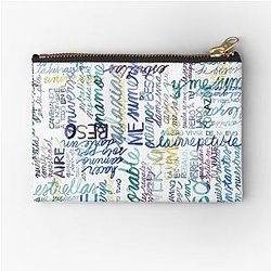 Alejandro Sanz Zipper Pouch