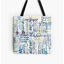 Sumerjo Alejandro Sanz All Over Print Tote Bag