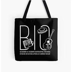 Alejandro Sanz All Over Print Tote Bag