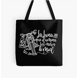 Alejandro Sanz All Over Print Tote Bag