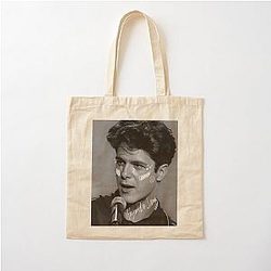 Alejandro Sanz young Cotton Tote Bag