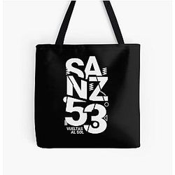 Alejandro Sanz 53rd Birthday White All Over Print Tote Bag