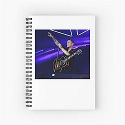 Alejandro Sanz Spiral Notebook