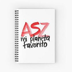 Alejandro Sanz Mi Planeta Spiral Notebook