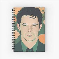 Alejandro Sanz Spiral Notebook