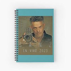 Alejandro Sanz Tour Spiral Notebook