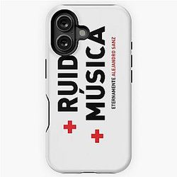 MAS RUIDO MUSICA ALEJANDRO SANZ iPhone Tough Case