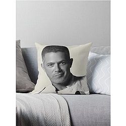 Alejandro Sanz Tour Throw Pillow