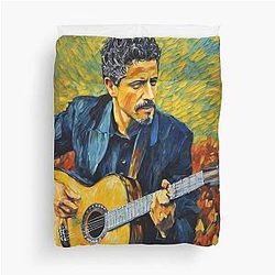 Passion Unleashed Alejandro Sanz Duvet Cover