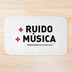MAS RUIDO MUSIC ALEJANDRO SANZ Bath Mat