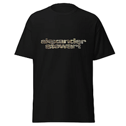 Textured Logo LA 2205 Alexander Stewart T-Shirts