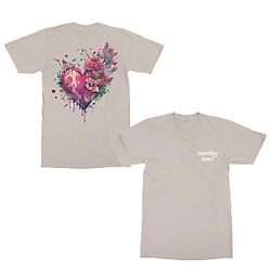 Bleeding Heart DTNK2506 Alexander Stewart T-Shirts