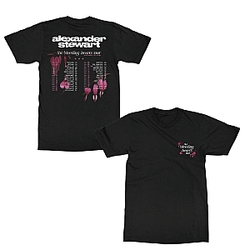 Heart Tour DTNK2505 Black Alexander Stewart T-Shirts