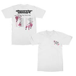 Heart Tour DTNK2505 White Alexander Stewart T-Shirts