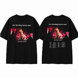The Bleeding Hearts Tour Dates LA 2705 Alexander Stewart T-Shirts