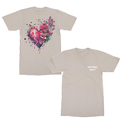 Bleeding Heart Creamy DTNK2305 Alexander Stewart T-Shirts