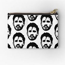 Alexandre Pantoja Black Zipper Pouch