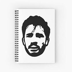 Alexandre Pantoja Black Spiral Notebook