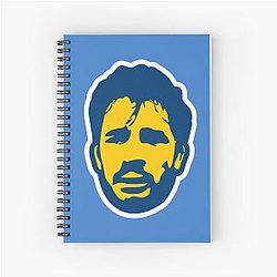 Alexandre Pantoja Blue Spiral Notebook