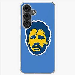 Alexandre Pantoja Blue and Yellow Samsung Galaxy Soft Case