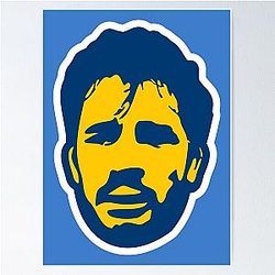 Alexandre Pantoja Blue Poster