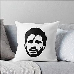 Alexandre Pantoja Black Throw Pillow