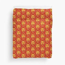 Alexandre Pantoja Red Duvet Cover