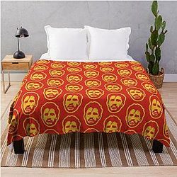 Alexandre Pantoja Red Throw Blanket