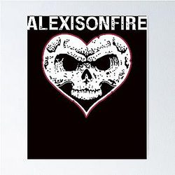 Alexisonfire skull Poster