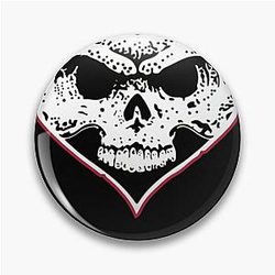 Alexisonfire Skull  Pin