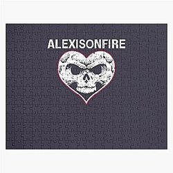 Attract Attention Most Loved Music Alexisonfire Skull Retro Jigsaw Puzzle