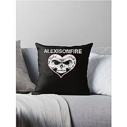 Alexisonfire Skull  Throw Pillow