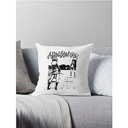 Alexisonfire Merch Anime Knife Fight Throw Pillow