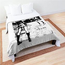 Alexisonfire Merch Anime Knife Fight Comforter