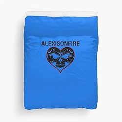 Alexisonfire skull (Black Version) Classic T-Shirt Duvet Cover