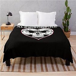 Alexisonfire Skull  Throw Blanket
