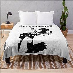 Alexisonfire Merch Knife Fight  Throw Blanket