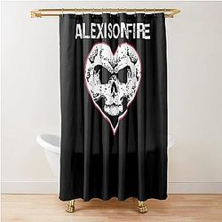 Alexisonfire skull Shower Curtain
