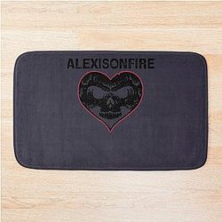 Attract Attention Most Loved Music Alexisonfire Skull Black Version Music Classic Bath Mat