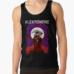 Alexisonfire skull purple tee Tank Top