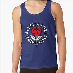 Harness More Aggression Release Emotions Funky Best Of Alexisonfire Band Graphic For Fans Tank Top
