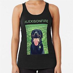 Dog Alexisonfire Merch Classic .  Racerback Tank Top